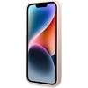 Apple iPhone 14 Plus Karl Lagerfeld dėklas silikoninis Karl & Choupette Magsafe (KLHMP14MSSKCI) rožinės spalvos