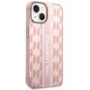 Dėklas Karl Lagerfeld KLHCP14MHKLSPCP IPHONE 14 PLUS / 15 PLUS 6.7 "HARDCASE Rožinis / Rožinis MONO VERTICAL STRIPE