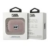 Karl Lagerfeld Monogram Choupette Head AirPods Pro 2 - dėklas ausinėms rožinės spalvos