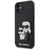 Karl Lagerfeld KLHCN61SANKCPK Apple iPhone 11 / Xr 6.1" dėklas telefonui juodos spalvos Saffiano Karl & Choupette