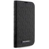 Dėklas Karl Lagerfeld KLBKP14LSAKLPK IPHONE 14 PRO 6.1 "BOOKCASE Juodas/Juodas SAFFIANO MONOGRAM