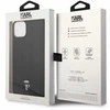 Dėklas Karl Lagerfeld KLHCP14MPSQPK IPHONE 14 PLUS / 15 PLUS 6.7 "HARDCASE JUODA / Juodas PUFFY IKONIK PIN