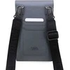 Karl Lagerfeld telefono dėklas phone KLWBSAKCPMG sidabrinis harddėklas Phone Pounch Universal Saffiano K-C NFT