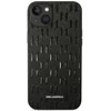 Dėklas Karl Lagerfeld Saffiano Monogram Case skirtas iPhone 14 Plus, juodas