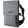 Karl Lagerfeld Saffiano Mongram Plaque - Išmanusis telefonas and accessory bag (Sidabrinis)