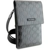 Karl Lagerfeld Saffiano Mongram Plaque - Išmanusis telefonas and accessory bag (Sidabrinis)