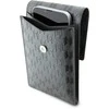 Karl Lagerfeld Saffiano Mongram Plaque - Išmanusis telefonas and accessory bag (Sidabrinis)