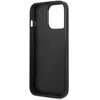Karl Lagerfeld KLHCP13LSFMP2K Apple iPhone 13 Pro / 13 6,1″ kietas dėklas juodos spalvos Saffiano Plaque