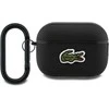 Lacoste Petit Pique Croc Logo Patch dėklas skirtas AirPods Pro 2 juodos spalvos