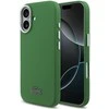Lacoste Iconic Petit Pique Metal Logo MagSafe dėklas skirtas Apple iPhone 17 žalios spalvos