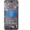 Dėklas LCD ekranas + jutiklinis blokas + priekinis dangtelis Samsung S901B Galaxy S22 Phantom Juodas (pakeitimų paketas)