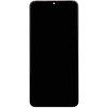 LCD ekranas + jutiklinis blokas + priekinis dangtelis Samsung A236 Galaxy A23 5G Juodas (servisų paketas)