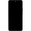 Dėklas LCD ekranas + jutiklinis blokas + priekinis dangtelis Honor Magic6 Lite Juodas (pakeitimų paketas)