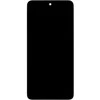 Dėklas LCD ekranas + lietimui jautrus skydelis + priekinis dangtelis, skirtas „Xiaomi Redmi Note 14 4G“ (visuotinė versija) Juodas (pakeitimo paketas)