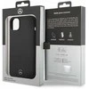 Mercedes MEHCP14MSILBK Apple iPhone 14 Plus / 15 Plus 6.7″ juodos spalvos kietas dėklas Silicone Line