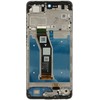 Dėklas „Motorola G04“ skystųjų kristalų ekranas + jutiklinis blokas + juodas priekinis dangtelis (servisų paketas)