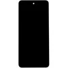 Dėklas „Motorola G04s“ LCD ekranas + lietimui jautrus skydelis + priekinis dangtelis, juodi (pakeitimo paketas)