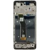 Motorola G24 LCD Ekranas + Touch Unit + Front Cover Juodas (Service Pack)