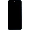Dėklas Motorola G75 5G LCD Ekranas + Touch Unit + Front Cover Aqua Mėlyna (Service Pack)