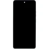 Dėklas Motorola G75 5G LCD Ekranas + Touch Unit + Front Cover Žalias (Service Pack)