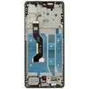 „Motorola G85“ skystųjų kristalų ekranas + jutiklinis blokas + priekinis dangtelis pilkas (servisų paketas)