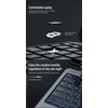 Nillkin Bumper Combo Keyboard dėklas (Backlit Version) skirtas Appl iPad 10.2 2019/2020/2021 juodos spalvos