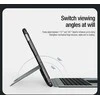 Nillkin Bumper Combo Keyboard dėklas (Backlit Version) skirtas iPad Pro 12.9 2020/2021/2022/ Air 13 2024/2025 juodos spalvos