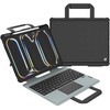 Nillkin Bumper GO Keyboard (Backlit Version) Apple iPad Pro 13 2024 dėklas planšetiniam kompiuteriui juodos spalvos
