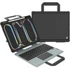Nillkin Bumper GO Keyboard (Backlit Version) Apple iPad Pro 13 2024 dėklas planšetiniam kompiuteriui juodos spalvos