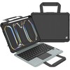 Nillkin Bumper GO Keyboard (Backlit Version) Apple iPad Pro 11 2024 dėklas planšetiniam kompiuteriui juodos spalvos