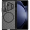 Nillkin CamShield Prop Magnetic Pen Slot (skaidrus Lens) dėklas skirtas Samsung Galaxy Z Fold 8 Ultra skaidrus juodos spalvos