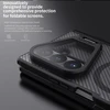 Nillkin CamShield Prop Magnetic Pen Slot (skaidrus Lens) dėklas skirtas Samsung Galaxy Z Fold 8 Ultra skaidrus juodos spalvos