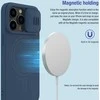 Dėklas Nillkin CamShield Silky Magnetic Silicone Apple iPhone 14 Pro šviesiai žalias