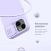 Nillkin CamShield Silky silikoninis iPhone 14 Plus with Camera Protector dėklas telefonui mėlynos spalvos