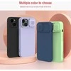 Nillkin CamShield Silky silikoninis Apple iPhone 14 Plus with Camera Protector dėklas telefonui juodos spalvos