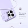Dėklas Nillkin CamShield Silky Silicone Apple iPhone 15 Pro Max šviesiai mėlynas