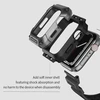 Uniq NILLKIN DĖKLAS DYNAGUARD WRISTBAND APPLE WATCH 45mm/7/8, Juodas / JUODA