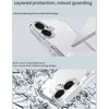 Nillkin Nature TPU PRO dėklas skirtas Apple iPhone 17 skaidrus juodos spalvos