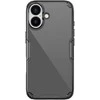 Nillkin Nature TPU PRO dėklas skirtas Apple iPhone 17 skaidrus juodos spalvos