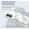 Nillkin Nature TPU Pro Magnetic dėklas suderinamas su MagSafe skirtas Apple iPhone 17 – Translucent juodos spalvos