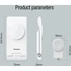 Nillkin PowerTrio 3in1 belaidis įkroviklis MagSafe Apple Watch baltos spalvos (MFI)
