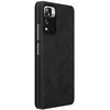Nillkin Qin atverčiamas dėklas Xiaomi Redmi Note 11T 5G / 11S 5G / 11 5G (China) / Poco M4 Pro 5G – dėklas telefonui juodos spalvos