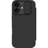Nillkin Qin Book PRO dėklas skirtas Apple iPhone 17 juodos spalvos