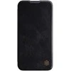 Nillkin Qin Pro odinis dėklas, skirtas iPhone 14 Plus (juodas)