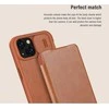 Nillkin Qin Pro odinis dėklas, skirtas iPhone 14 Plus (juodas)