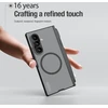 Nillkin Super Frosted FOLD Magnetic Pen Slot Back dėklas skirtas Samsung Galaxy Z Fold 8 Ultra skaidrus juodos spalvos