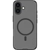Nillkin Super Frosted PRO Magnetic Back dėklas skirtas Apple iPhone 17 skaidrus juodos spalvos