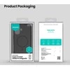 Nillkin Super Frosted PRO Magnetic Back dėklas skirtas Apple iPhone 17 skaidrus juodos spalvos