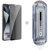 Nillkin Apsauginis stiklas 0.25mm Guardian 2.5D skirta Samsung Galaxy S25 Juodas (with applicator)