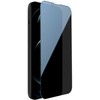 Apsauginis stiklas telefonui Apple iPhone 13 / 13 Pro / 14 Nillkin Privacy juodos spalvos krašteliu
